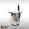Service Caster 4'' SS Nylon Swivel 3/4'' Expand Stem Caster Total Lock Brake SCC-SSEXTTL20S414-NYS-34 - alternate 3